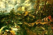 Peter Paul Rubens ovaderslandskap France oil painting artist